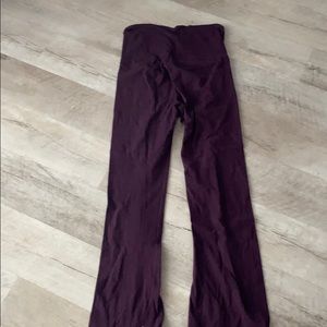 Lucy purple yoga pants